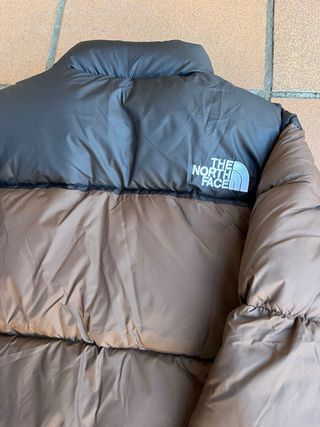 The North Face Chaqueta Talla L Negra y Marrón