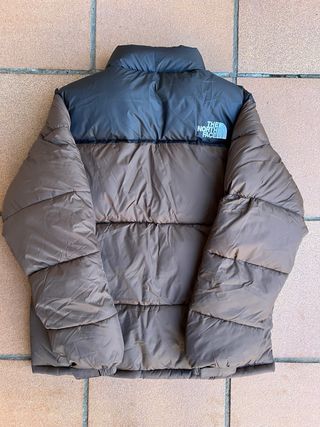 The North Face Chaqueta Talla L Negra y Marrón