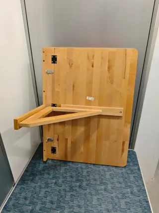 Mesa plegable IKEA NORBO madera