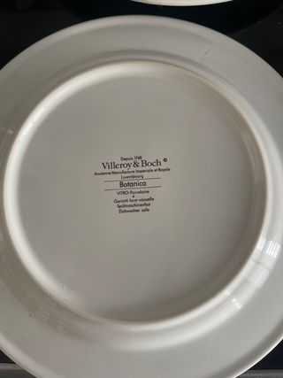 Villeroy & Boch Platos Llanos Botanica