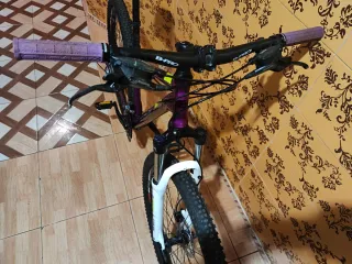 !!OFERTAA!! Bicicleta MTB 27.5 Morada, talla S/M