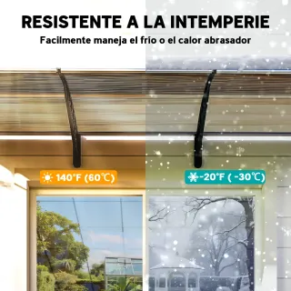 Marquesina para puerta o ventana