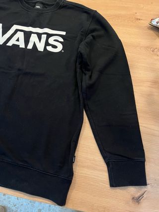 Sudadera Vans Negra Talla L