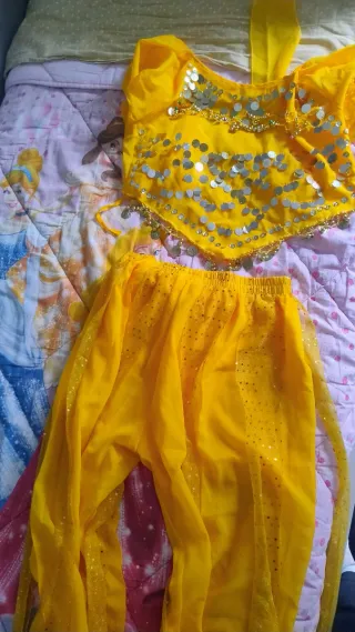 Costume Danza del Ventre Giallo