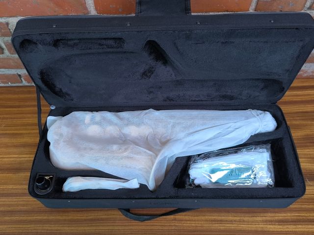 Saxofón alto con estuche rígido - Dorado (nuevo)