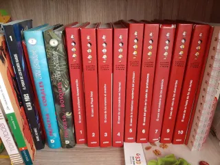 Colección 4 amigos y medio, 9 libros