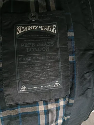 Parka Pepe Jeans Negra Hombre