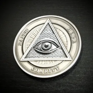 Moneta Illuminati - Eye of Providence