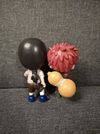 Action figure Naruto Hyuga e Gaara