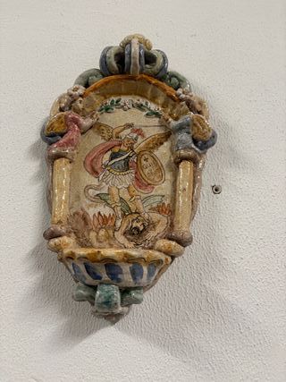 Acquasantiera San Michele Arcangelo