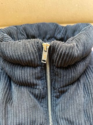 Chaqueta Hollister pana gruesa negra M