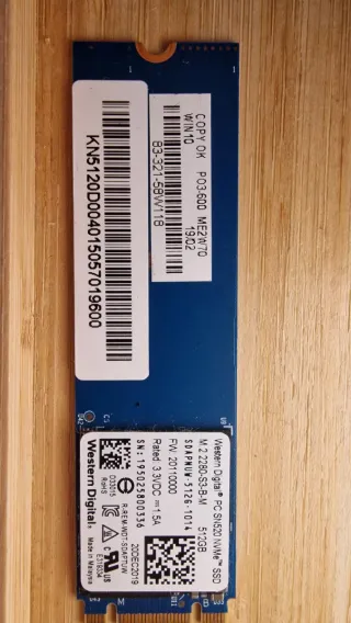 Pack 3 SSD M.2 NVMe 512GB