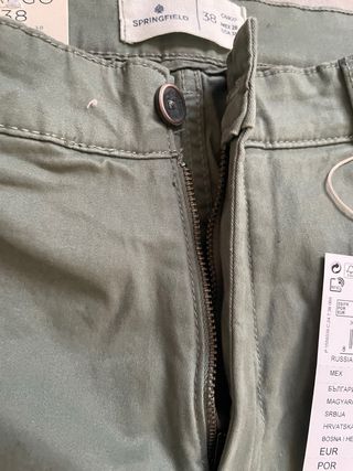 Pantalón cargo Springfield verde