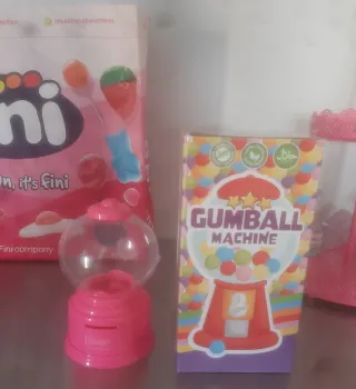 Máquina de chicles nueva
