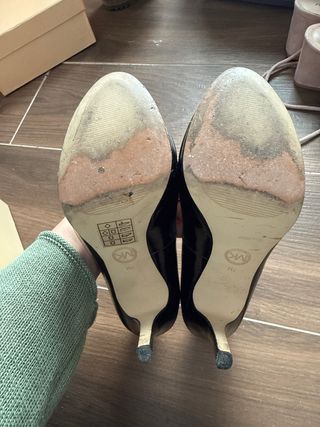 Zapatos tacón Michael Kors negros