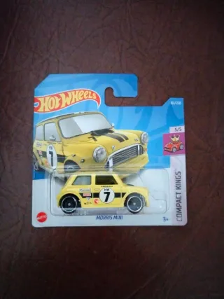 Hot Wheels Morris Mini Amarillo(2022)