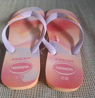 Havaianas Top Fashion Chanclas Mujer Naranja/Rosa