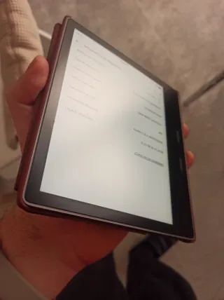 Kindle Oasis 10a Gen + Funda.