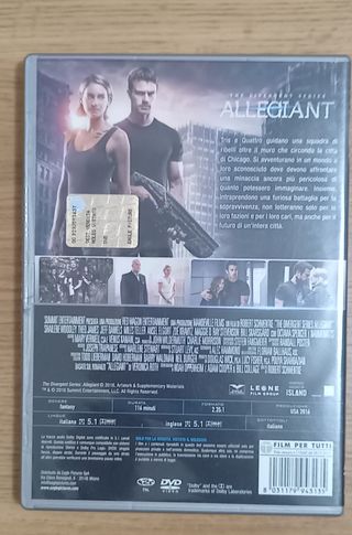 Allegiant DVD - Scappa dal mondo che conosci