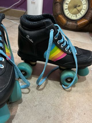 Patines Rookie Talla 38 Arcoíris