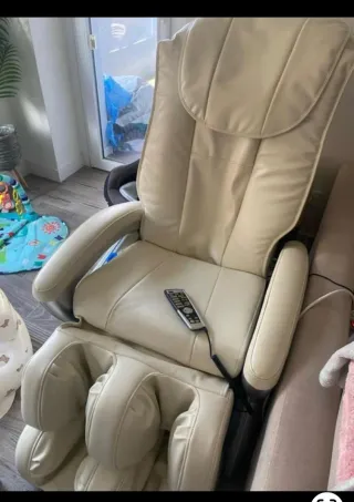 Sillón de Masaje CRIOS Beige