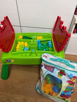 Mesa Construcciones Mega Bloks