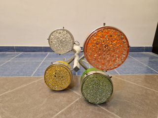 Lampada Stilnovo sospensione anni '60