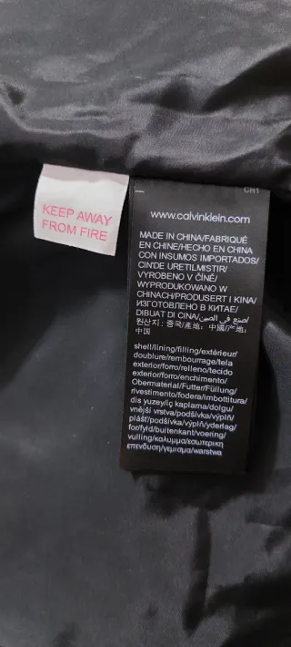 Piumino Calvin Klein Jeans Junior 16 anni