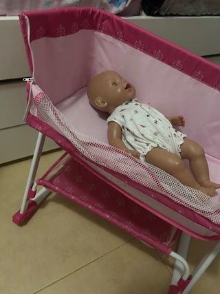 Cuna colecho de muñeca