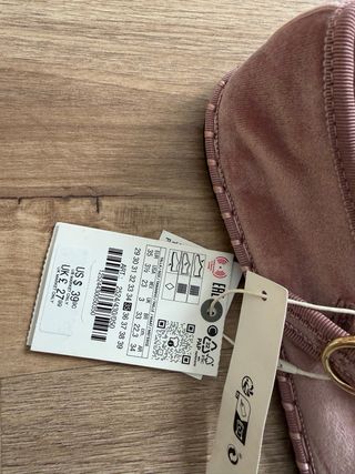 Merceditas niña Zara rosa nº35 nuevas