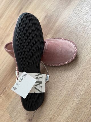 Merceditas niña Zara rosa nº35 nuevas