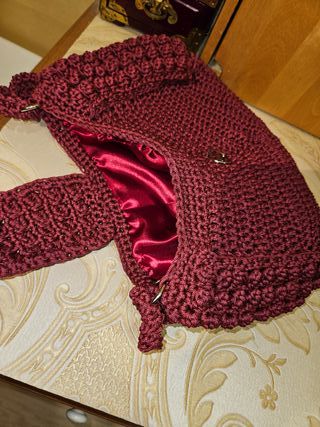 Borsa uncinetto fatta a mano