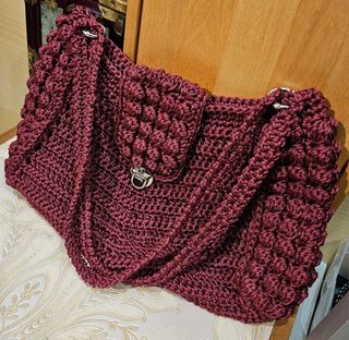 Borsa uncinetto fatta a mano