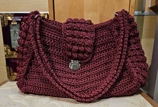 Borsa uncinetto fatta a mano