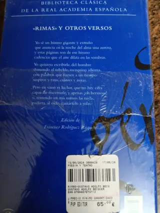 "Rimas" y otros versos