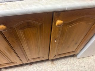 cocina completa de 320 cm   módulos y cajones.