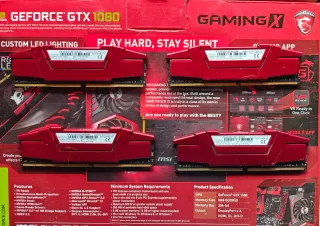 4x G.Skill Ripjaws V DDR4 32GB RAM