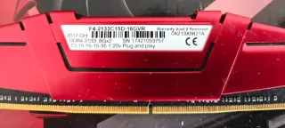 4x G.Skill Ripjaws V DDR4 32GB RAM