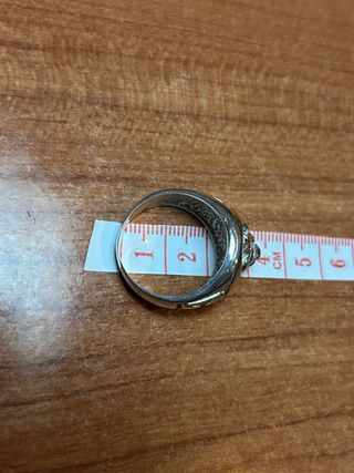Anillo Plata 925 León y Cruz Malta 10.86g