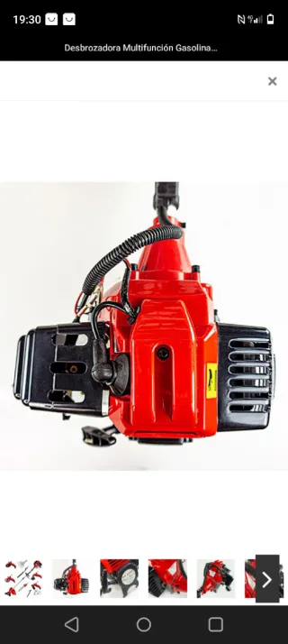 Barra desbrozadora Power Ground PRD Series