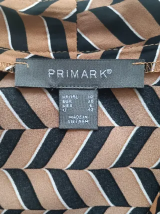 Blusa tonos marrones Talla M NUEVA SIN ESTRENAR