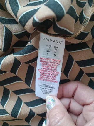 Blusa tonos marrones Talla M NUEVA SIN ESTRENAR