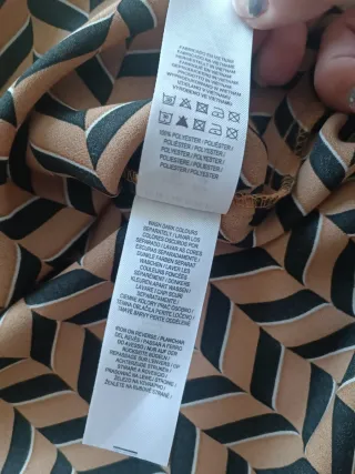 Blusa tonos marrones Talla M NUEVA SIN ESTRENAR