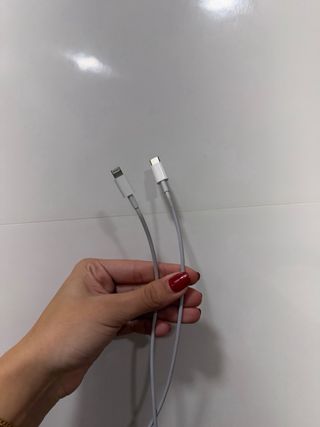 Cable Cargador USB-C a Lightning Apple