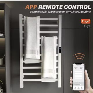 Toallero Eléctrico Blanco