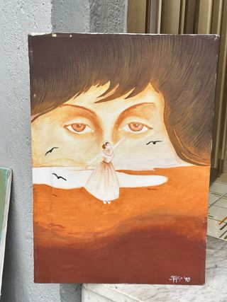 Quadro 35x45 olio su tela