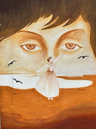 Quadro 35x45 olio su tela