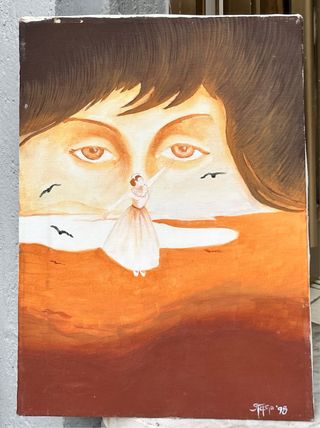 Quadro 35x45 olio su tela