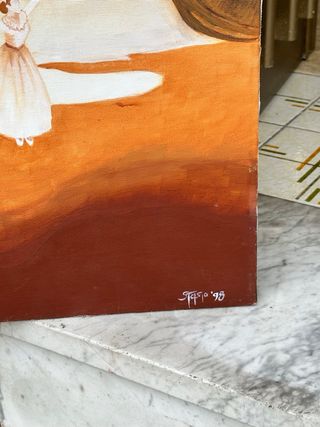 Quadro 35x45 olio su tela