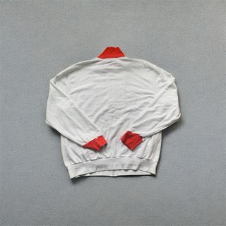 Felpa Puma Bianco/Rossa Taglia L